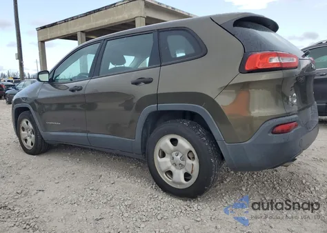 2015 Jeep Cherokee Sport из США, поврежденный, VIN 1C4PJLABXFW547117